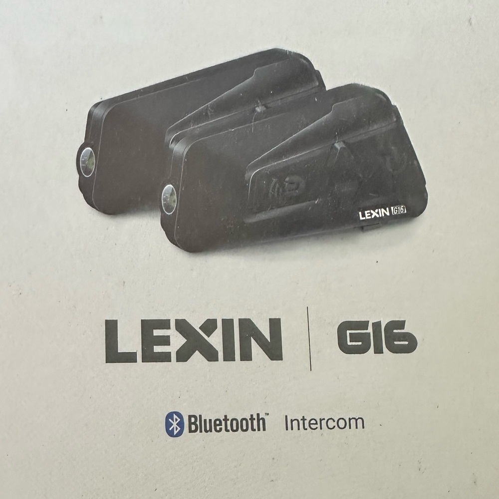 Lexin G16 Bluetooth Intercom For Motorcycle Helmet Dual Pack